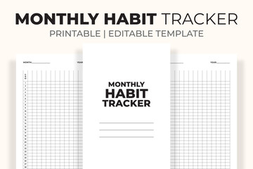Monthly Habit Tracker