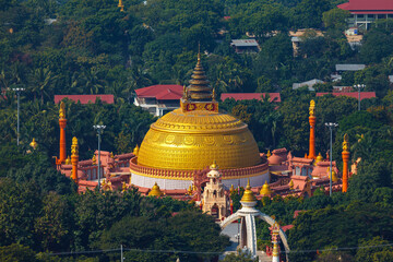 Pagoda and Stupa of Mandalay in Myanmar