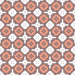 Abstract tileable geometric pattern. A seamless background, vintage texture.	