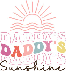 Daddy's Sunshine SVG craft design