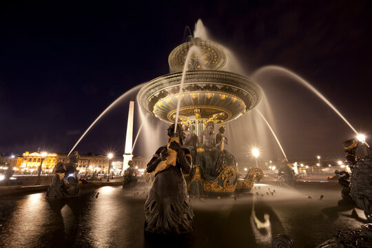 The Fountains of Place de la Concorde