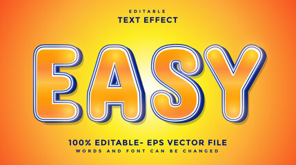 Minimal Word Easy Editable Text Effect Design Template, Effect Saved In Graphic Style