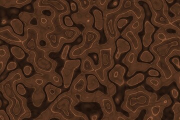 amazing pattern with round shapes digital art texture illustration