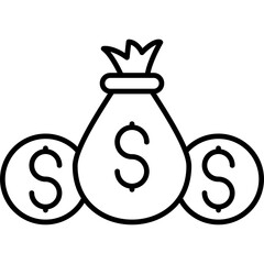 Money Bag Icon