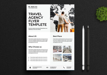 Travel Agency Flyer Templete
