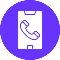 Mobile Call Icon Style