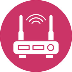 Wifi Router Icon Style