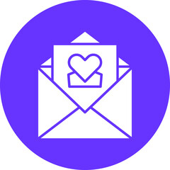 Love Letter Icon Style