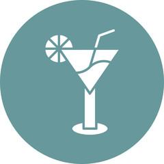 Cocktail Icon Style