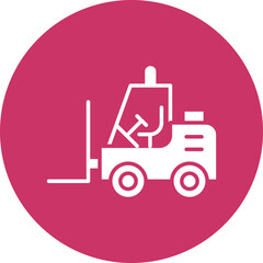 Forklift Icon Style