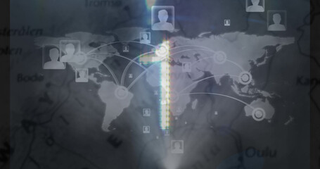 Countdown against grey background 4k