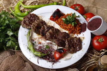 meatballs with vegetables