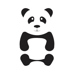 Baby panda cute animal. This design can be used for children's magazines, picture books, etc.