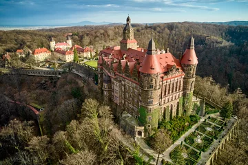 Foto op Plexiglas Zamek Książ w  Wałbrzychu © Thomas