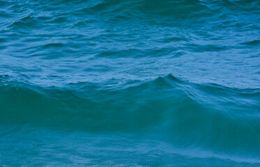 Naklejka na ściany i meble Blue water and sea breeze