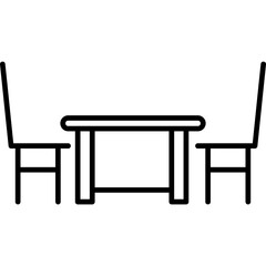 Dining Table Icon