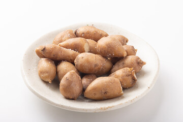 アピオスの塩ゆで