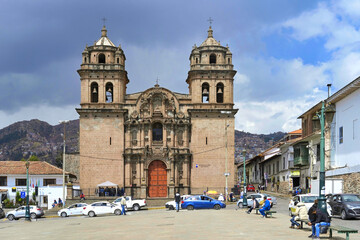 Fototapeta na wymiar San Pedro Church, Cusco, Peru