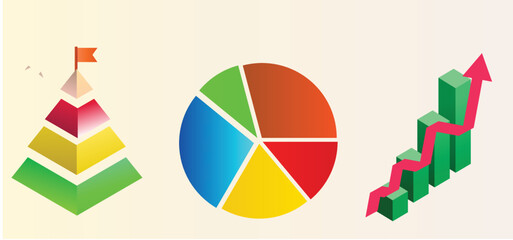 Graph business chart bar diagram 