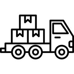 Truck Cargo Icon