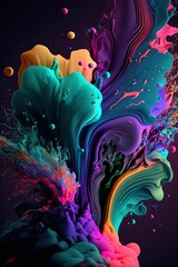 Obraz na płótnie Canvas abstract colourful background. i phone, i pad wallpaper.