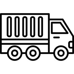 Container Truck Icon