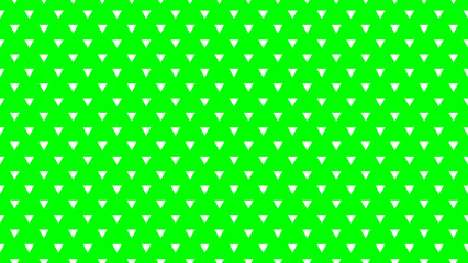 white colour triangles pattern over lime green useful as a background