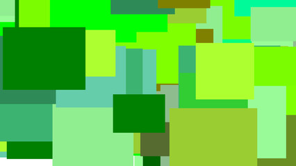 green shapes pattern useful as a background
