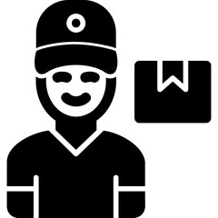 Delivery Man Icon