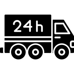 24Hours Delivery Icon