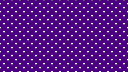 white colour triangles pattern over indigo purple useful as a background