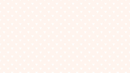 white colour triangles pattern over seashell white useful as a background