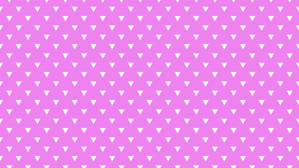 white colour triangles pattern over violet purple useful as a background