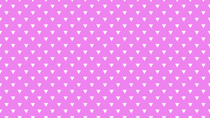 white colour triangles pattern over violet purple useful as a background