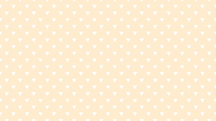 white colour triangles pattern over blanched almond brown useful as a background