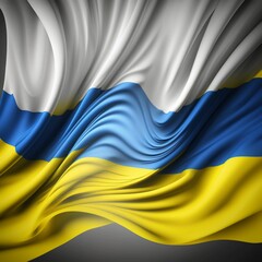 Ukraine Flag Alternative Background Symbol created with generative AI technology