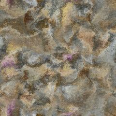 Marbled mineral decorative vintage seamless pattern. Natural crystal earthen background for retro repeat. Trendy crystal backdrop wash