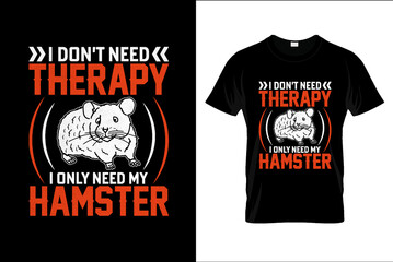 Hamster t-shirt design