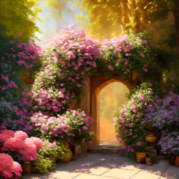 Entrance To The Secret Garden