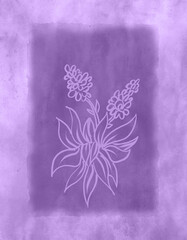 Minimal foliage - digital painting © neurostructure