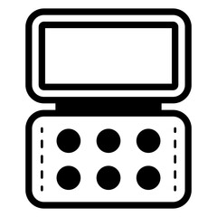 eyeshadow cosmetic product illustration