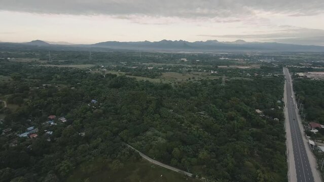 Pano shot from a Birds Eve View on Bataan