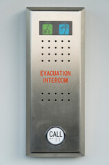 Evacuation intercom