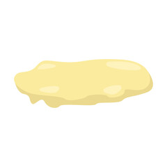 Vector illustration of creamy cheese. Collection of creamy cheese vector icon for stock.