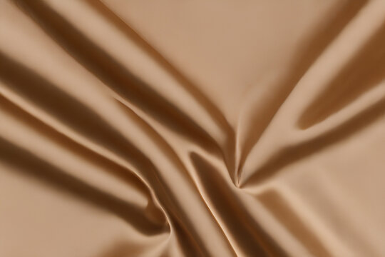 Soft beige ocre satin seda texture background wallpaper 
