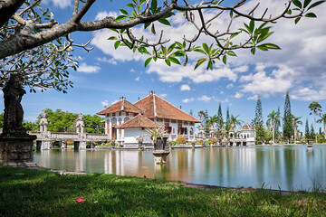 Balinese Palace on the lake