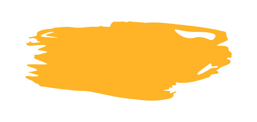 brush silhouette isolated