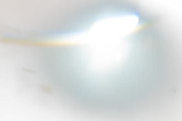 Fotobehang abstract rainbow light leak overlay © berkahjayamaterial