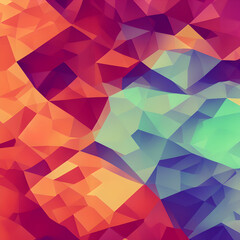 abstract geometric background and overlay