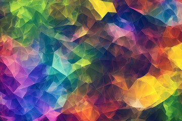 abstract geometric colorful background or overlay